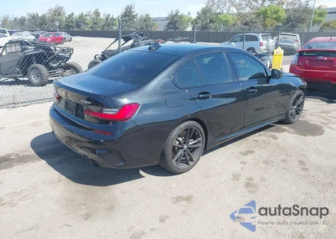 2021 BMW 330I из США, поврежденный, VIN 3MW5R1J03M8B91972